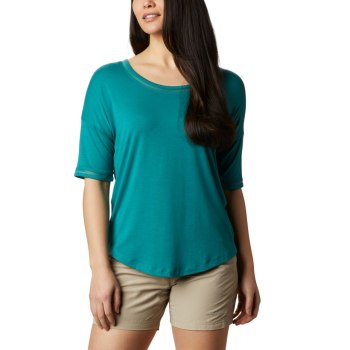 Columbia Ženske PFG Fishing - Water Knit 3/4 Sleeve Svijetlo Zelene | BQPX-65237